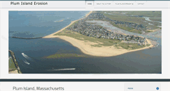 Desktop Screenshot of plumislanderosion.com